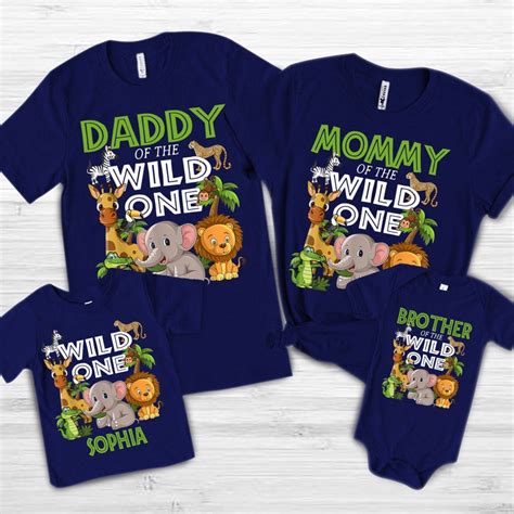 wild one birthday shirt|Amazon.com: Wild One Family Shirts